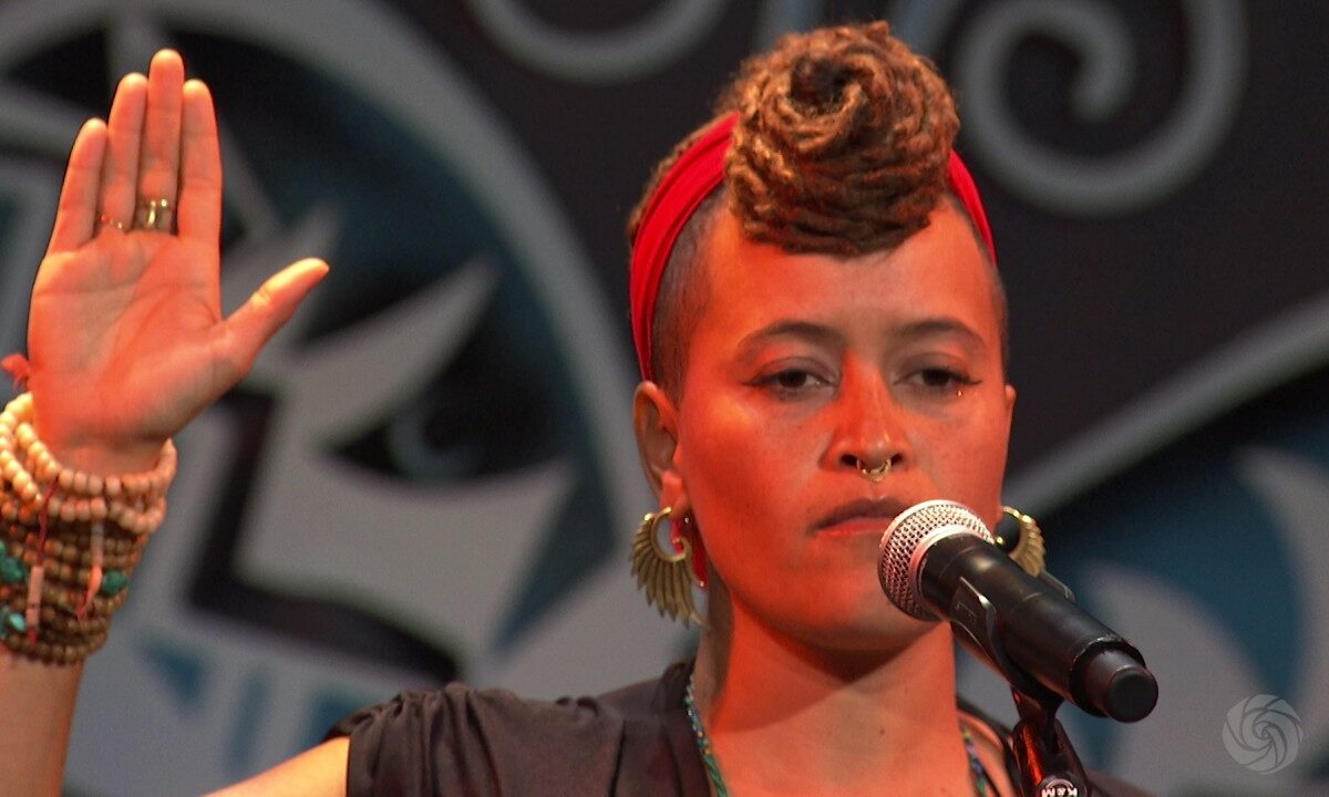 Climbing PoeTree Performance | Bioneers 2016