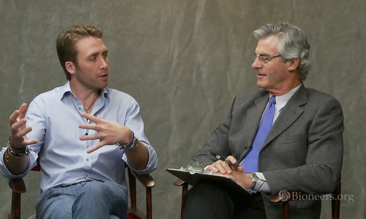 Terrance McNally Speaks with Philippe Cousteau, Jr.