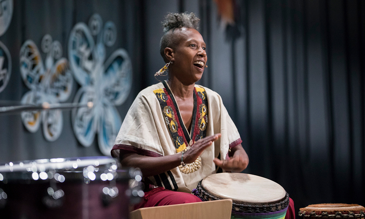 Opening drumming (Friday) | Bioneers 2016