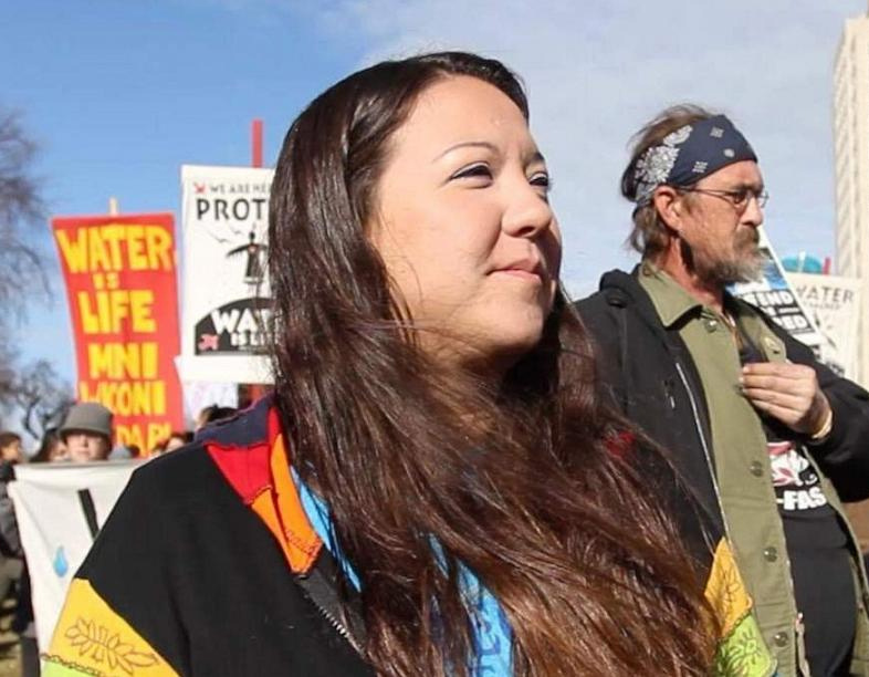 Live Interview from Standing Rock with Kandi Mossett