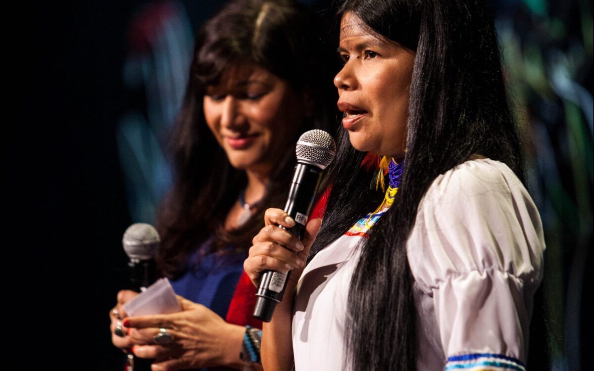 Indigenous Women Rising: Upholding the Hoop of Life | Woman Stands Shining, Patricia Gualinga, Crystal Lameman, Eagle Woman, and Eriel Deranger