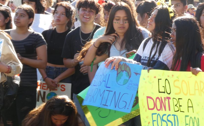 Youth Rally Against Climate Inaction with a Focus on Immigration and Farmworkers