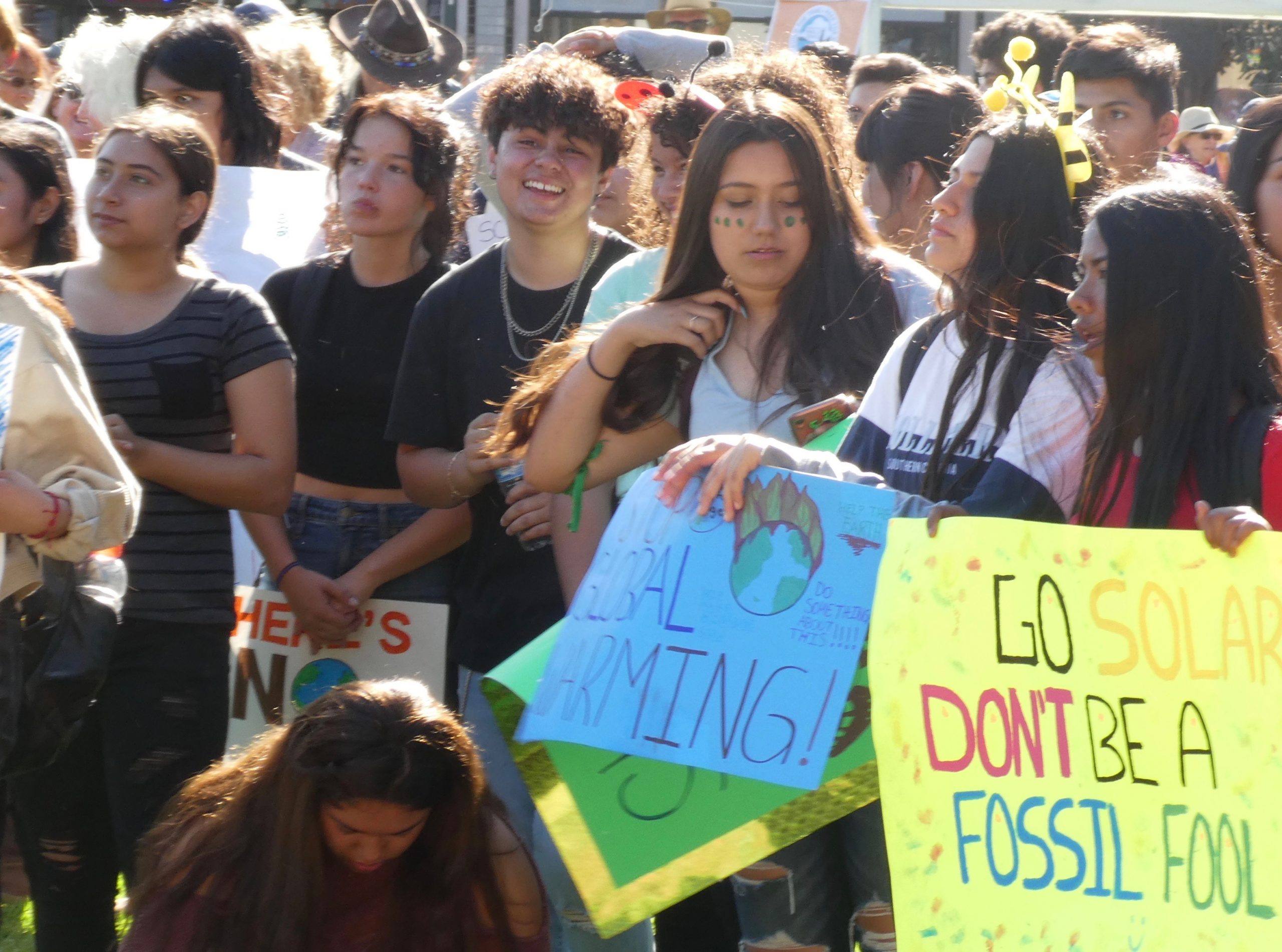 Youth Rally Against Climate Inaction with a Focus on Immigration and Farmworkers