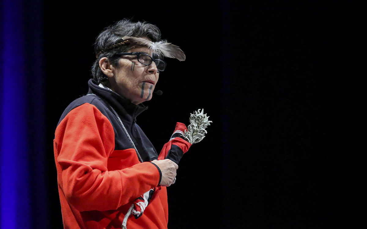L. Frank Manriquez – Opening Ceremony