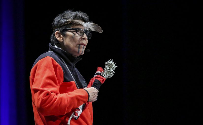 L. Frank Manriquez – Opening Ceremony