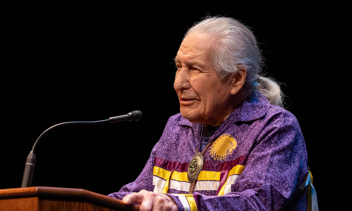 Oren Lyons – To Survive, We Must Transform Our Values