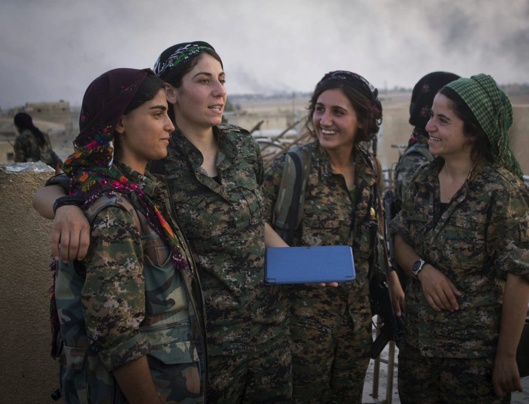 YPJ (Kurdish Women’s Protection Units) Fighters. Source: https://commons.wikimedia.org/wiki/File:YPJ_fighters_2.jpg
