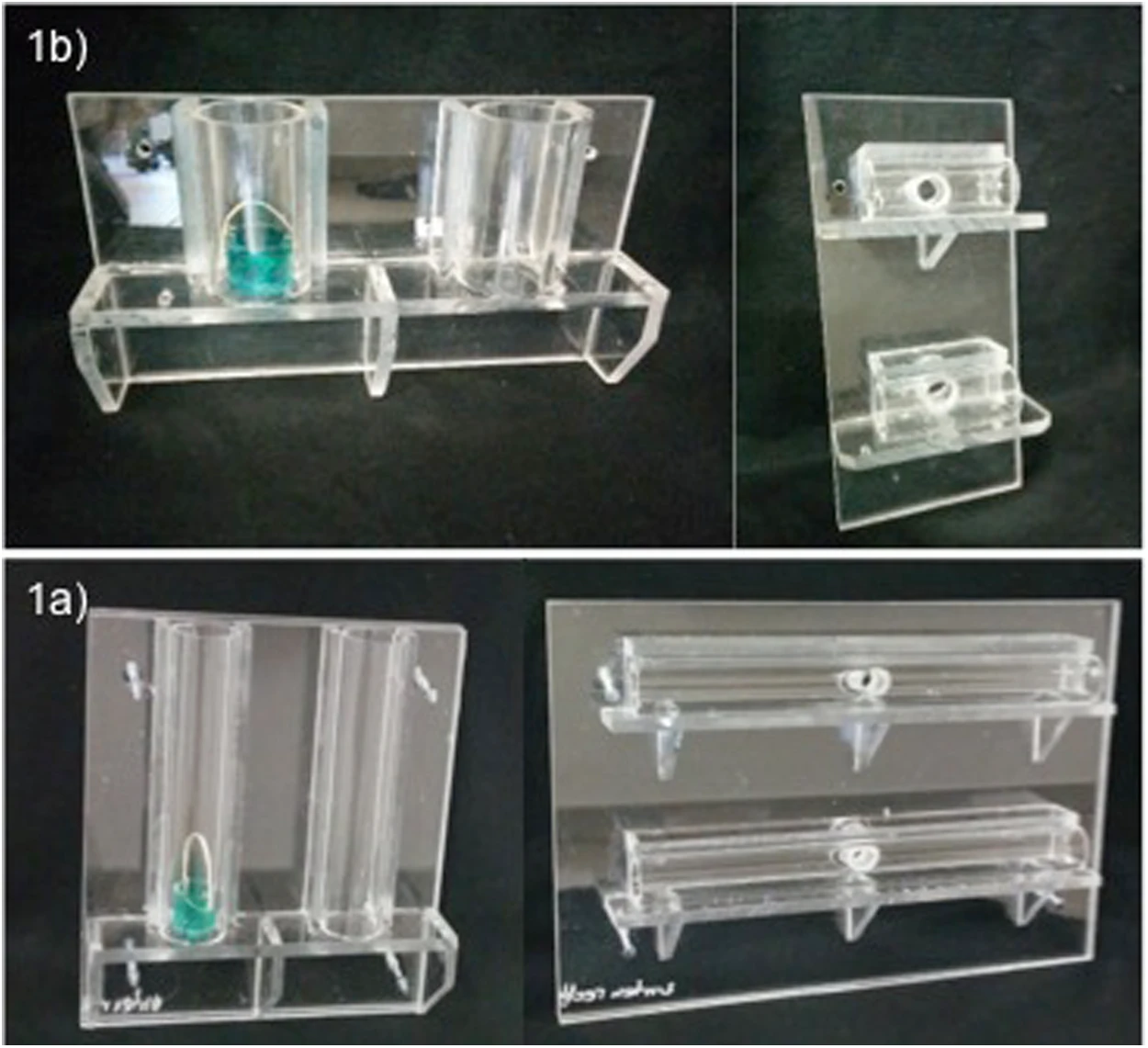 This figure from Scientific Reports shows the apparatus with inserted basket at left. The pictures on the right are unbending apparatus. 