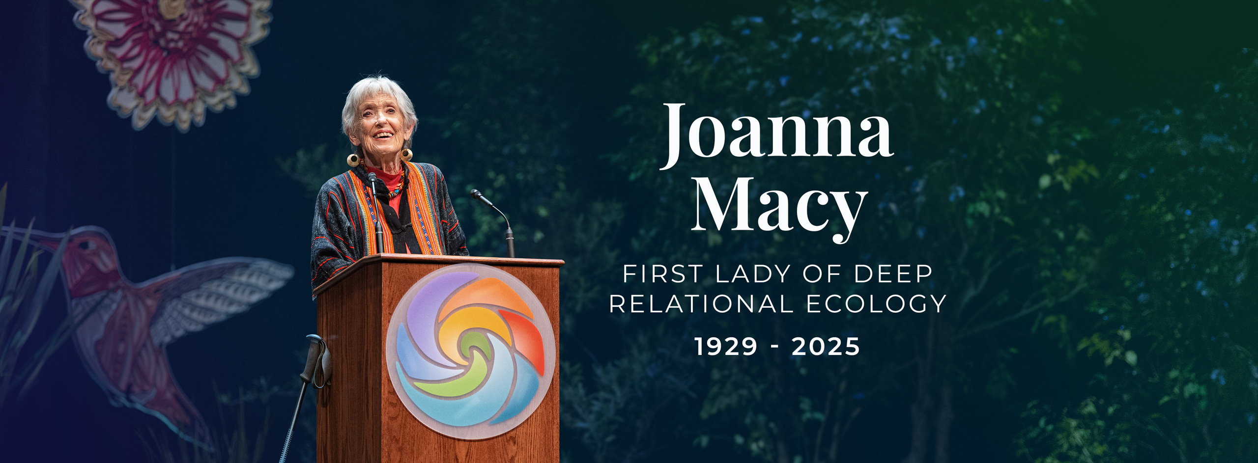 Joanna Macy, First Lady of Deep Relational Ecology